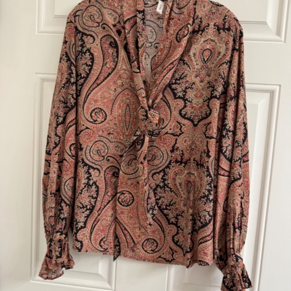 Mango Tops - MANGO paisley blouse